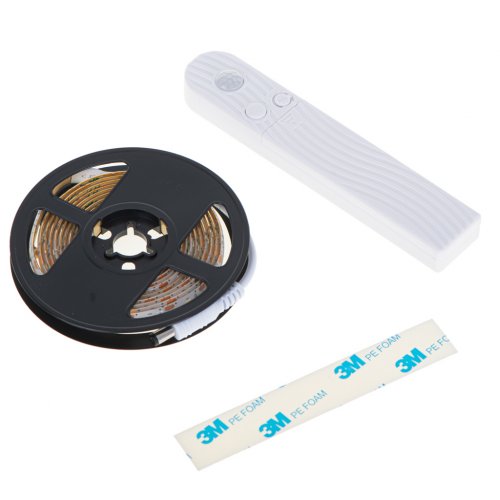 KIK KX4942 LED pásek se senzorem pohybu 2 m, teplá bílá