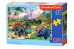 CASTORLAND Puzzle Dinosauří vulkán 120 dílků