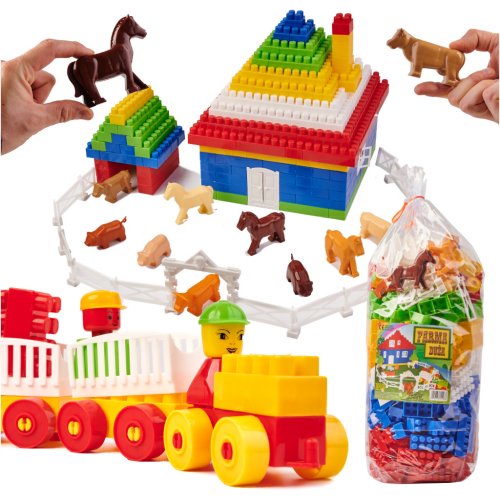 DIPLO Stavební bloky pro děti - Farma 292 dílů