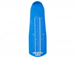 Verk 01824 Dětské měřidlo velikosti nohy 15 - 37 cm modré
