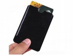 Verk 01832 Pouzdro na karty s RFID ochranou 4 ks stříbrná