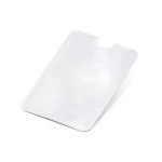 Verk 01832 Pouzdro na karty s RFID ochranou 4 ks stříbrná