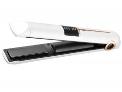 Verk 24166 Keramická kulma bezdrôtová 2v1 s USB a powerbankou biela