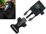 Verk 14372 Náramok prežitia Paracord 5 v 1 khaki
