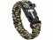 Verk 14372 Náramek přežití Paracord 5 v 1 maskáč