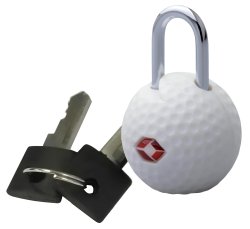 Monopol TSA zámok golfová loptička