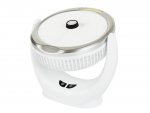 Verk 16029 Stolný ventilátor s osvetlením USB biela