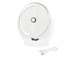 Verk 16029 Stolný ventilátor s osvetlením USB biela