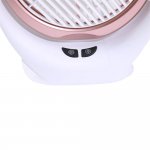 Verk 16029 Stolný ventilátor s osvetlením USB biela