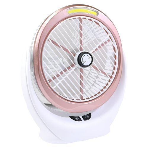 Verk 16029 Stolný ventilátor s osvetlením USB biela