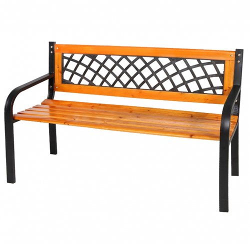 ProGarden 41923 Záhradná lavička 120 cm hnedá