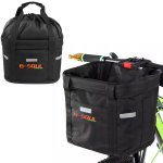 Pronett XJ4598 Vodotesný košík pre psov na bicykel čierna