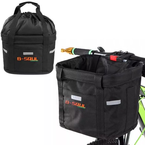 Pronett XJ4598 Vodotesný košík pre psov na bicykel čierna