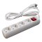 Lex SL-005 Prodlužovací kabel s vypínačem, 4 zásuvky (3×1,5mm) 1,4 m