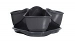 Kvetináč na bylinky COUBI HERBAL grafit 29,5cm
