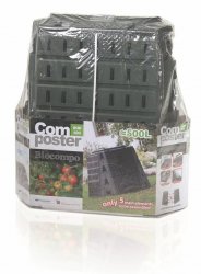 Kompostér BIOCOMPO černý 500l