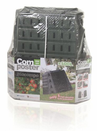 Kompostér BIOCOMPO černý 500l