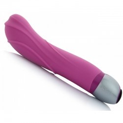 Sensual Vibrátor Silicone 18 cm G - Bod ružová