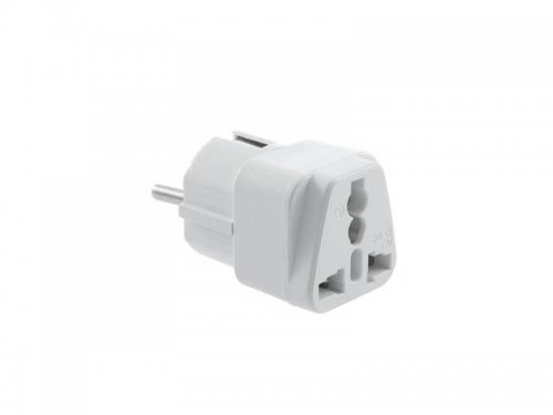 ISO 3044 Cestovní adapter, redukce do zásuvky AU, US, UK na EU