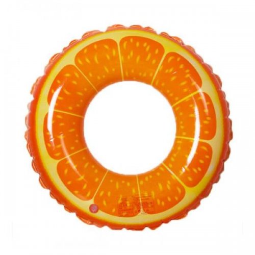 KIK KX7564 Kruh na plávanie pomaranč 90 cm