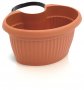 Květináč na okap TERRA terakota 19,8 cm