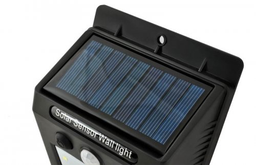 Izoxis 5015 Vonkajšie LED osvetlenie 0.2W s pohybovým senzorom - solárne