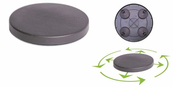 Pojízdná podložka MOBILE PLATFORM ROUND terakota 29,2cm