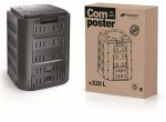 Kompostér COMPOGREEN černý 320l