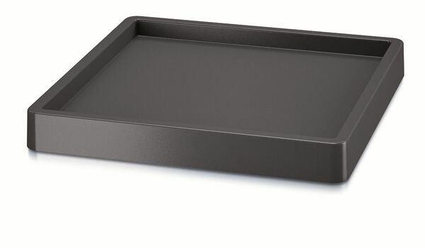 Pojazdná podložka MOBILE SAUCER SQUARE antracit 29,2 cm