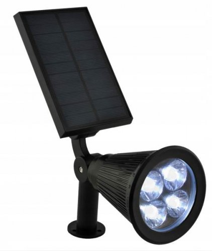 ISO 5883 Záhradné solárne 4 LED reflektor