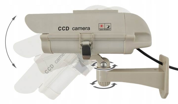 ISO 5882 Atrapa kamery se solárním panelem