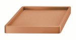 Pojízdná podložka MOBILE SAUCER SQUARE terakota 44,6 cm