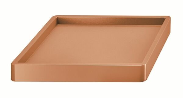 Pojízdná podložka MOBILE SAUCER SQUARE terakota 44,6 cm