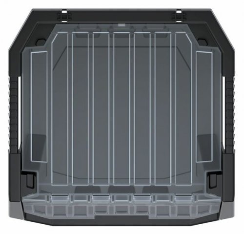 Plastový úložný box uzatvárateľný TRUCK MAX PLUS 396x380x282 čierny