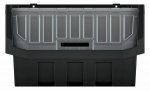 Plastový úložný box uzavíratelný TRUCK MAX PLUS 580x380x342 černý