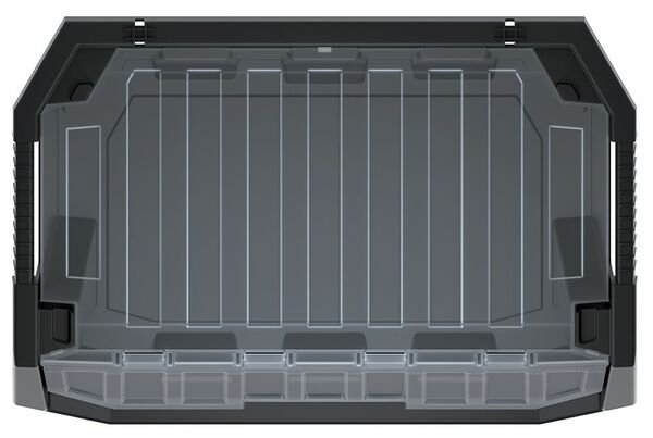 Plastový úložný box uzavíratelný TRUCK MAX PLUS 580x380x342 černý