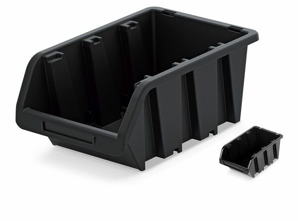 Plastový úložný box TRUCK 115x80x60 černý