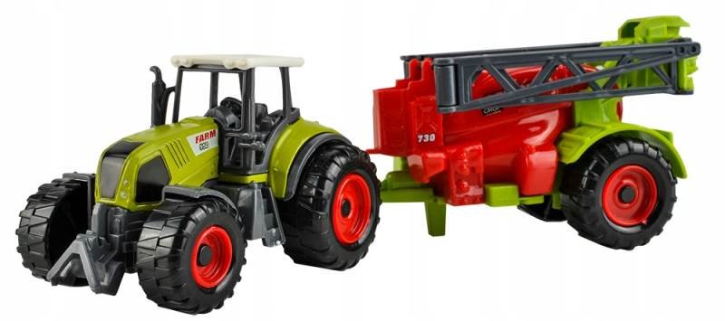 Kruzzel 6136 Farmárska súprava 6 ks, 1:30, zelená