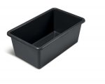 Maltovník CONTAINER hranatý černý 80l