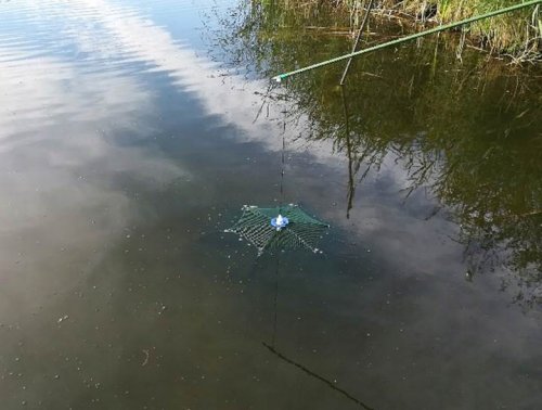 ISO 6338 Rybárska sieť so šiestimi otvormi