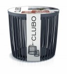Set 2 univerzálnych košov CLUBO 35+50l antracit