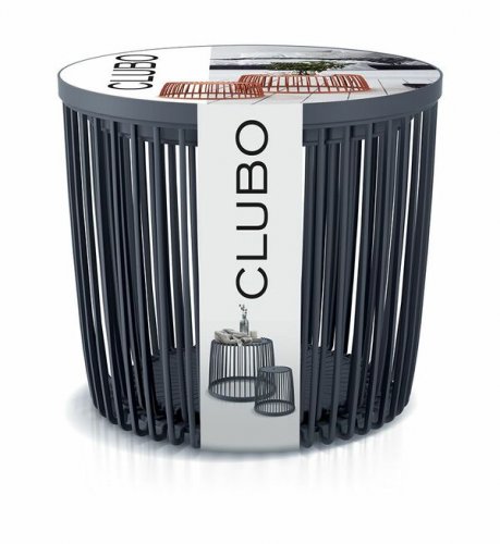 Set 2 univerzálnych košov CLUBO 35+50l antracit