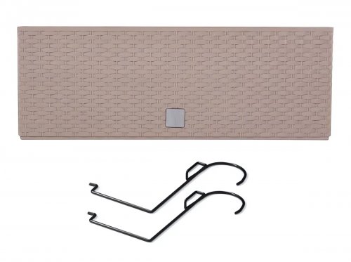 Truhlík RATO CASE W s háky a vkladem mocca 39,5cm