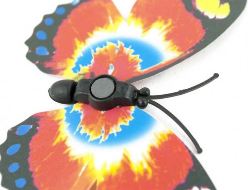 KIK KX9264 3D magnety motýľ 10 ks