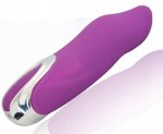 Sensual W66 Mini vibrátor 12 cm, 7 vibračních režimů, fialový