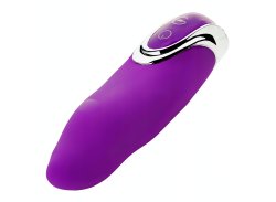 Sensual W66 Mini vibrátor 12 cm, 7 vibračních režimů, fialový