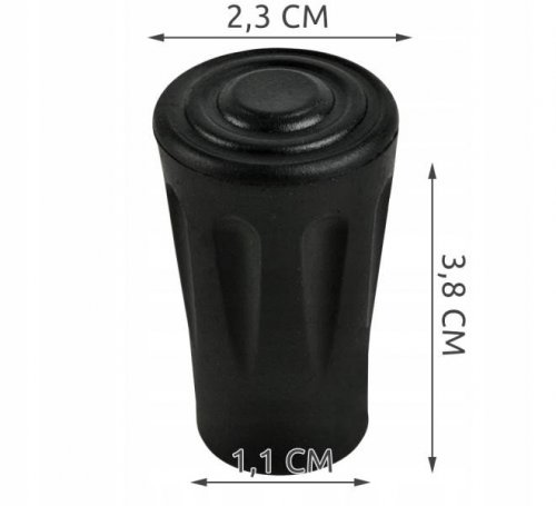ISO 6208 Koncovka trekingové hole 1 ks