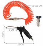 ISO 5874 Vzduchová ofukovací pistole 10kg/cm2, 5m