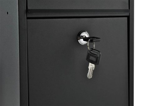 Malatec 6237 Schránka na dopisy černá