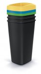 Odpadkový koš COMPACTA Q DROP SET, 3x25l